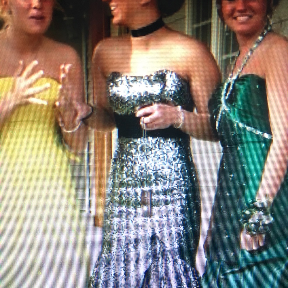 Flirt Sequin Prom Dress